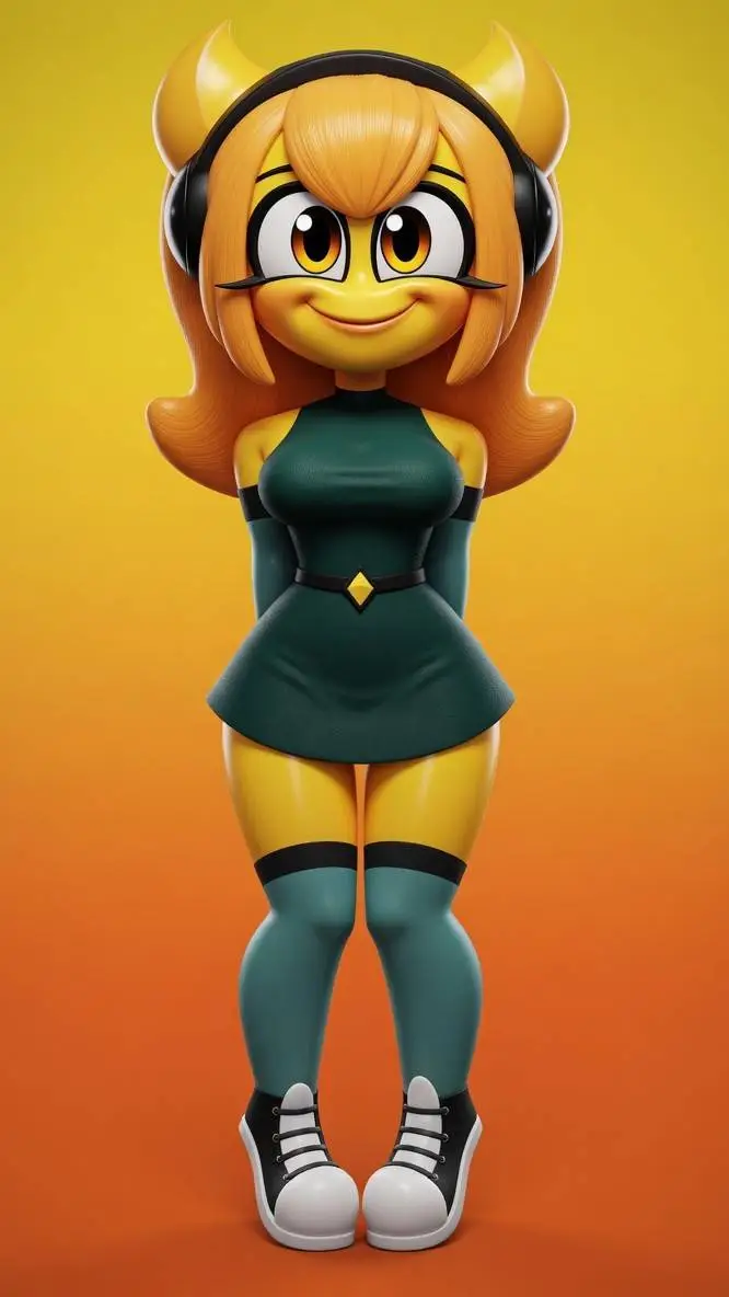 ai character: Hard HD background