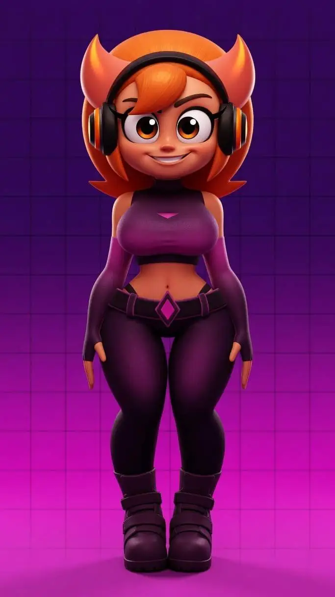 ai character: Harder HD background