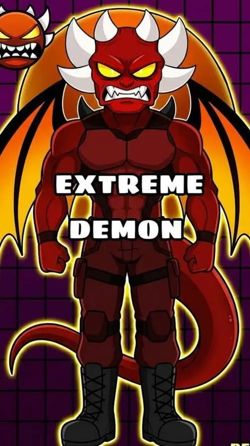 ai character: Extreme Demon boy  background