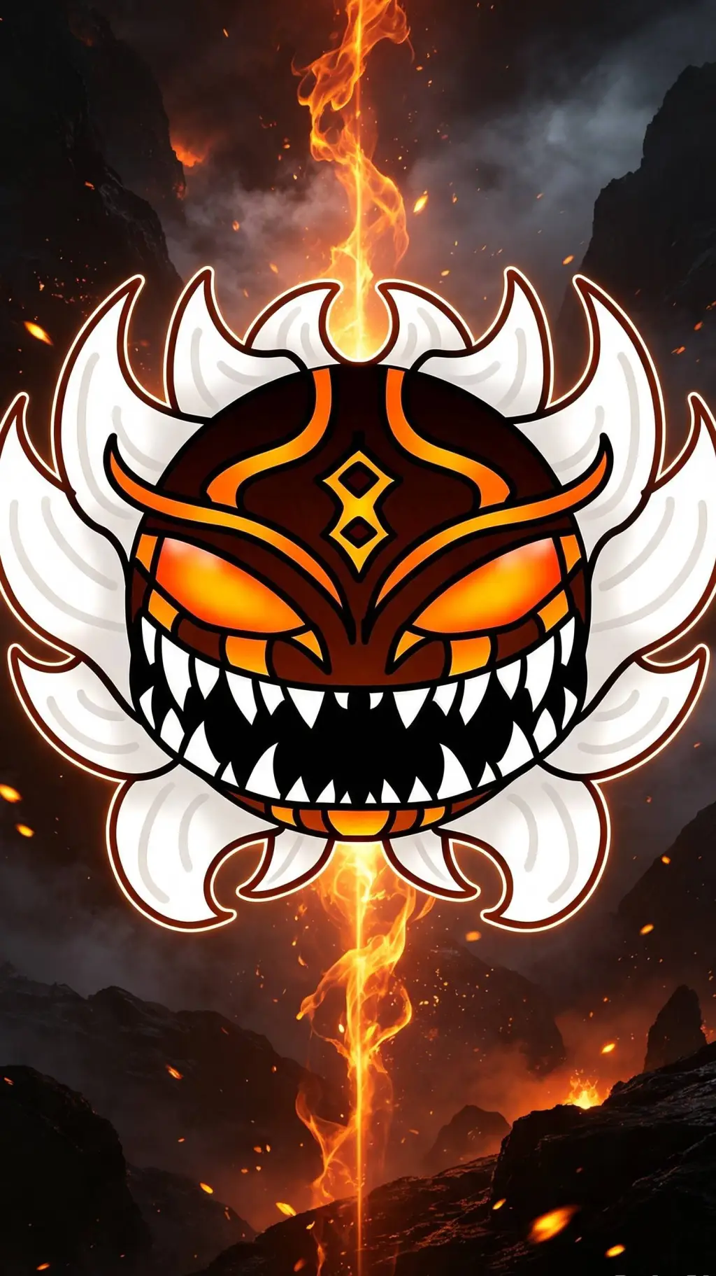 ai character: Infinte Demon GD background