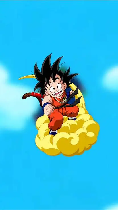 ai character: Goku kid  background