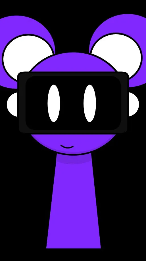 ai character: Baston(sprunki) background