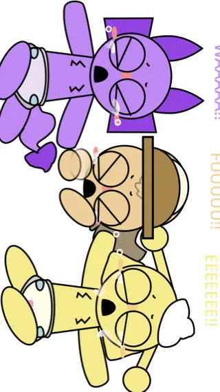 ai character: YBD, jyee and jyfl background