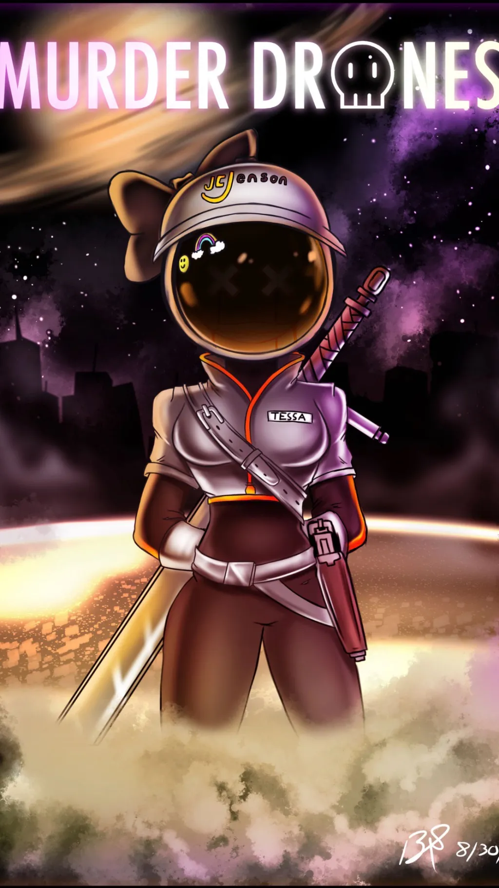 ai character: Tessa James Elliot background