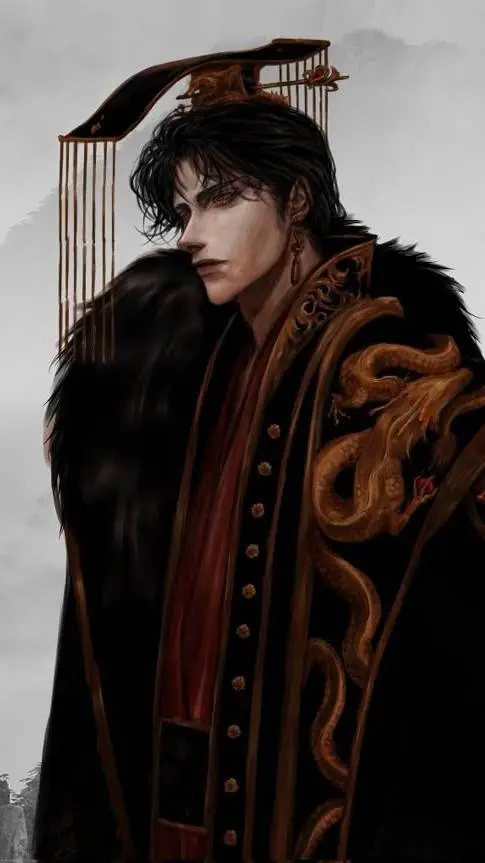 ai character: Цзянь Вей  background