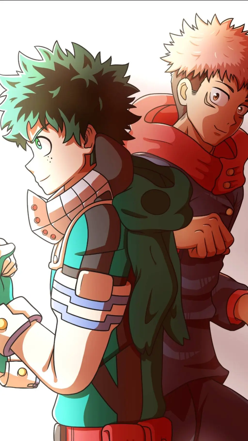 ai character: mha x jjk background