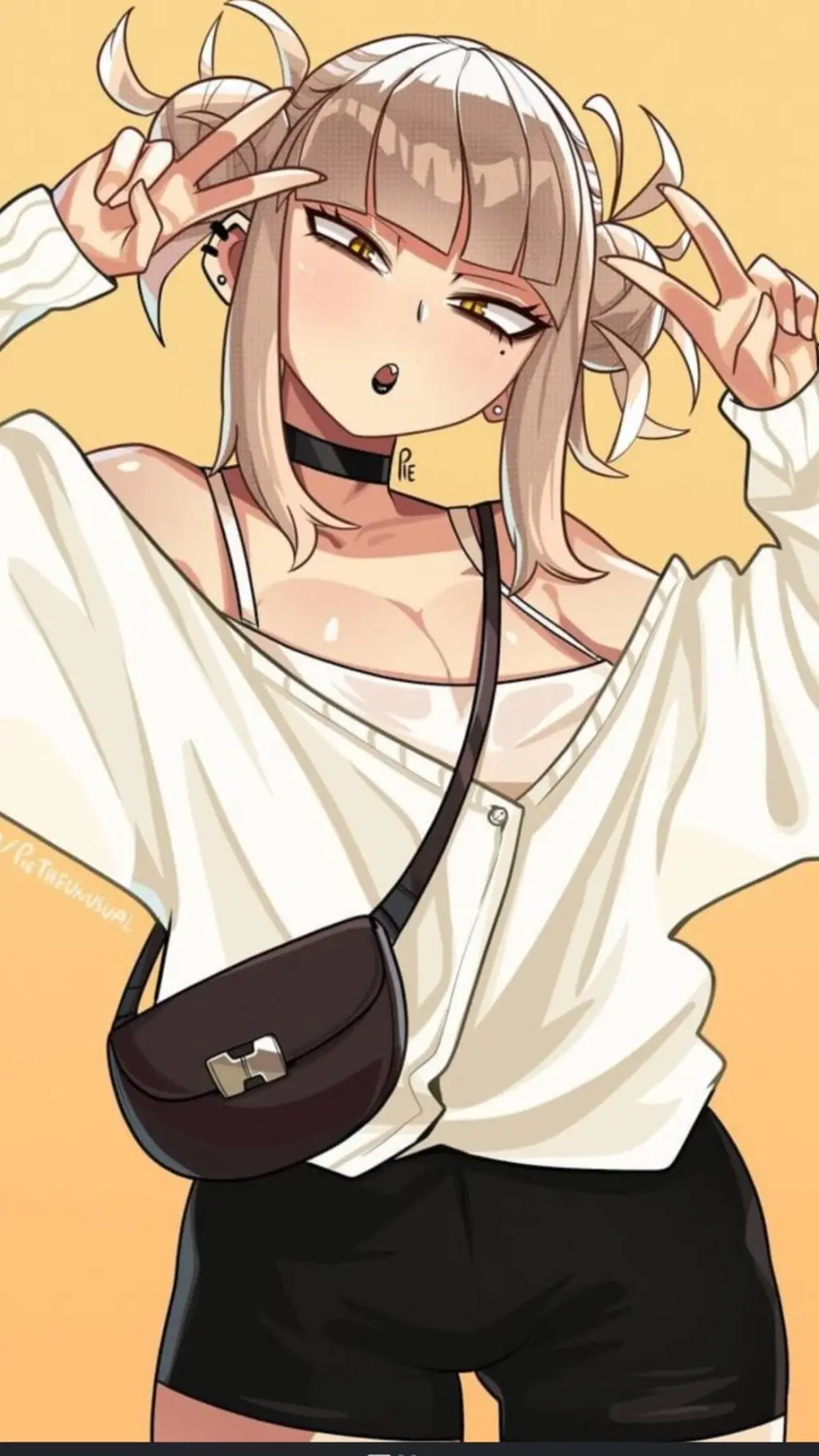 ai character: toga x jjk background