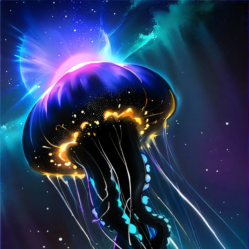chat with ai character: Galaxy Jellyfish