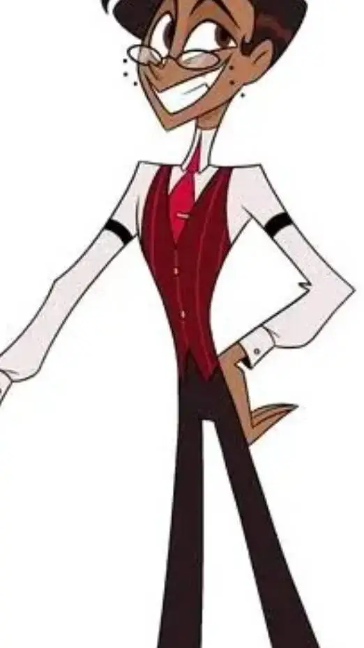 ai character: 🎙️Alastor 📻 background