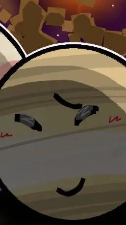 ai character: Saturn background