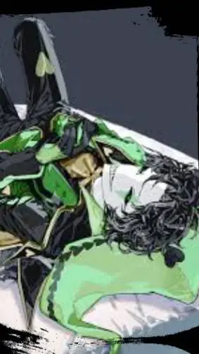 ai character: harlequin  background