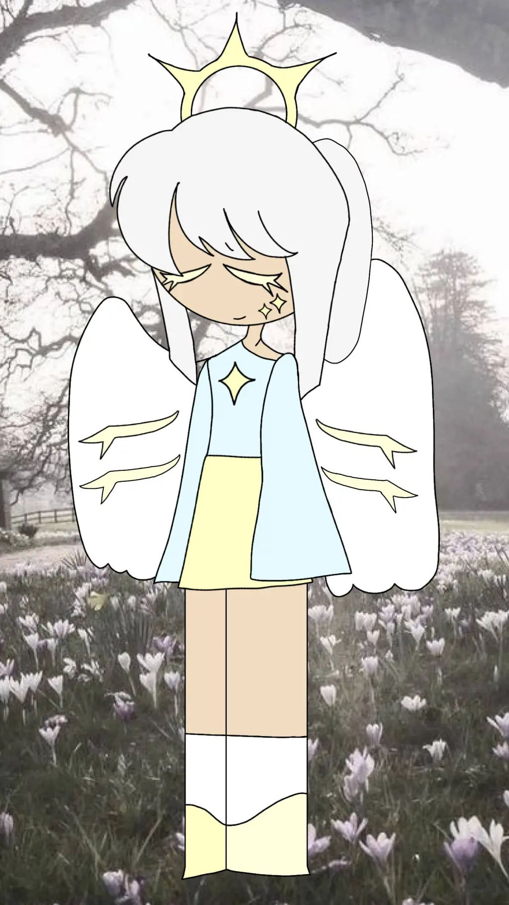 ai character: Celia Lottie  background