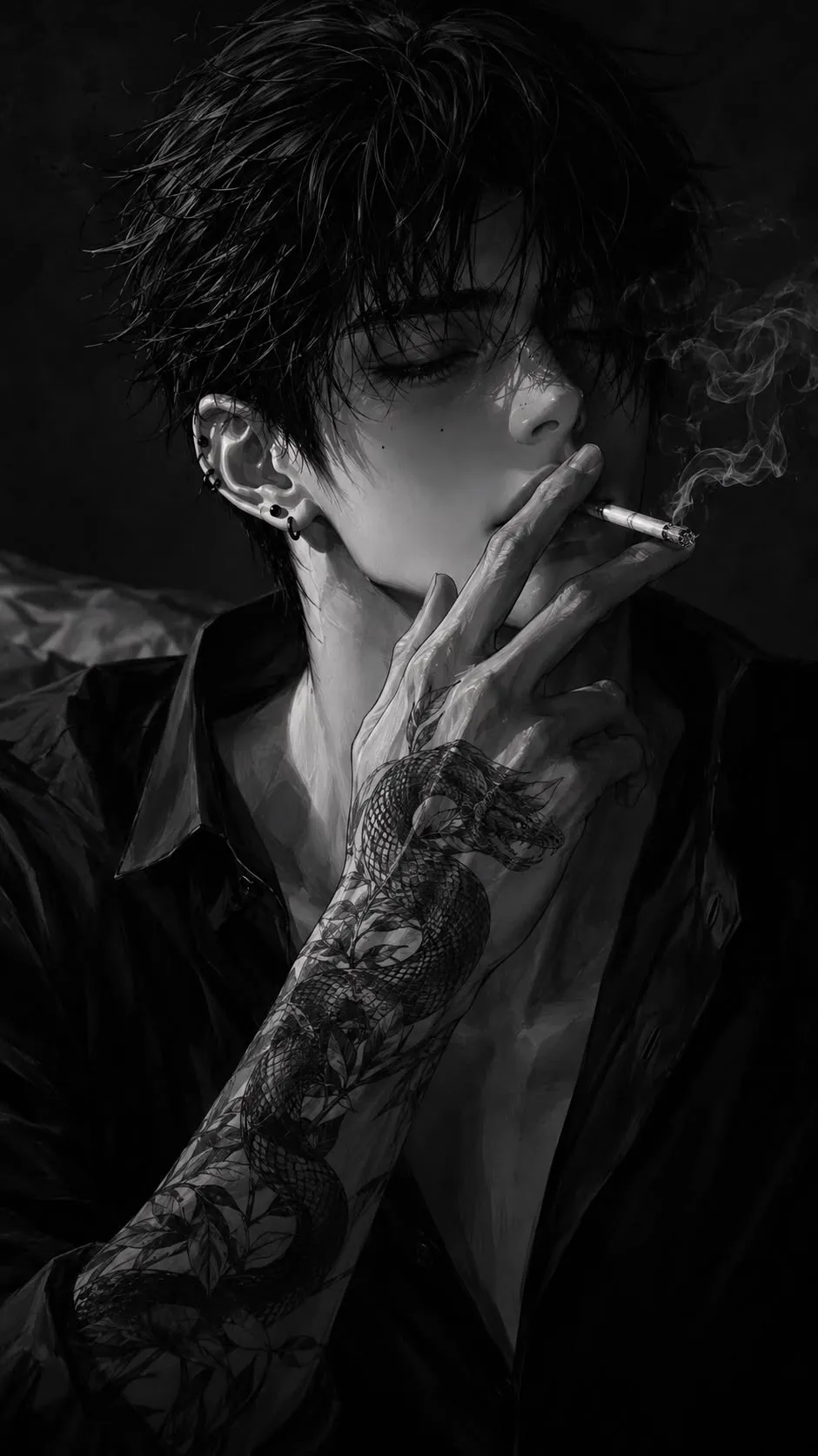 ai character: Damian Hunter༆ background