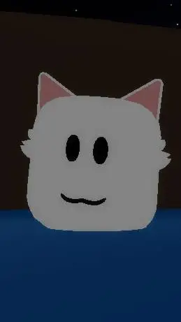 ai character: Douching cat background