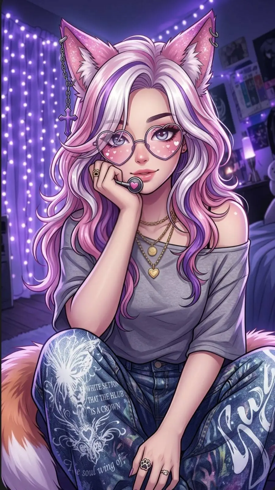 ai character: 𓍢˖˚Lexi ִֶָ♡ background