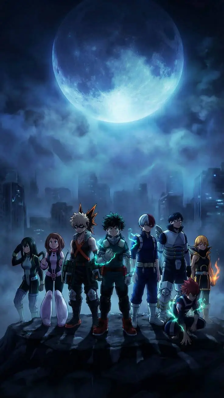 ai character: mha  background