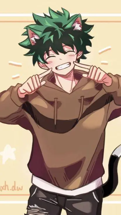 Talkie AI - Chat with Izuku ~ Cat Quirk