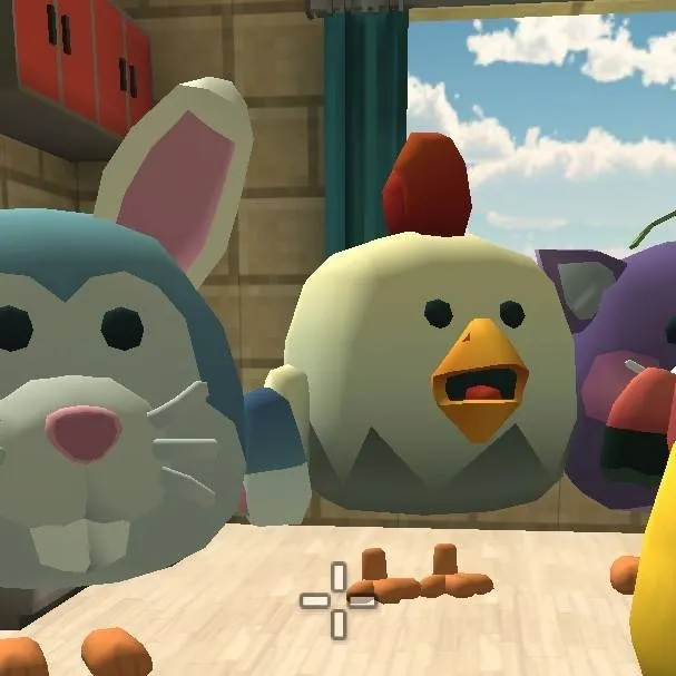 chat with ai character: chicken gun