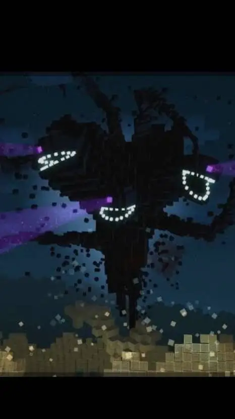 ai character: wither storm  background