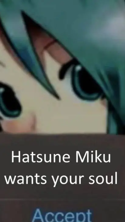 ai character: Miku wants ur soul background