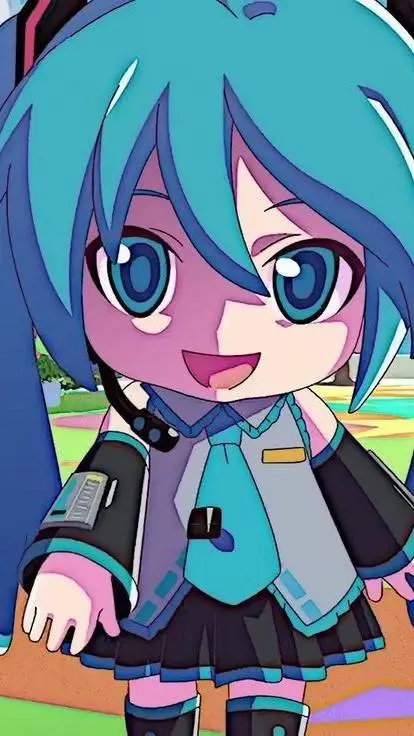 ai character: MIKUDAYO  background