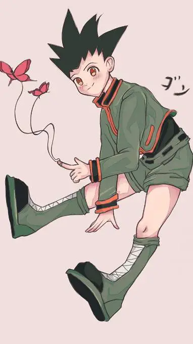 ai character: Gon Freecss  background