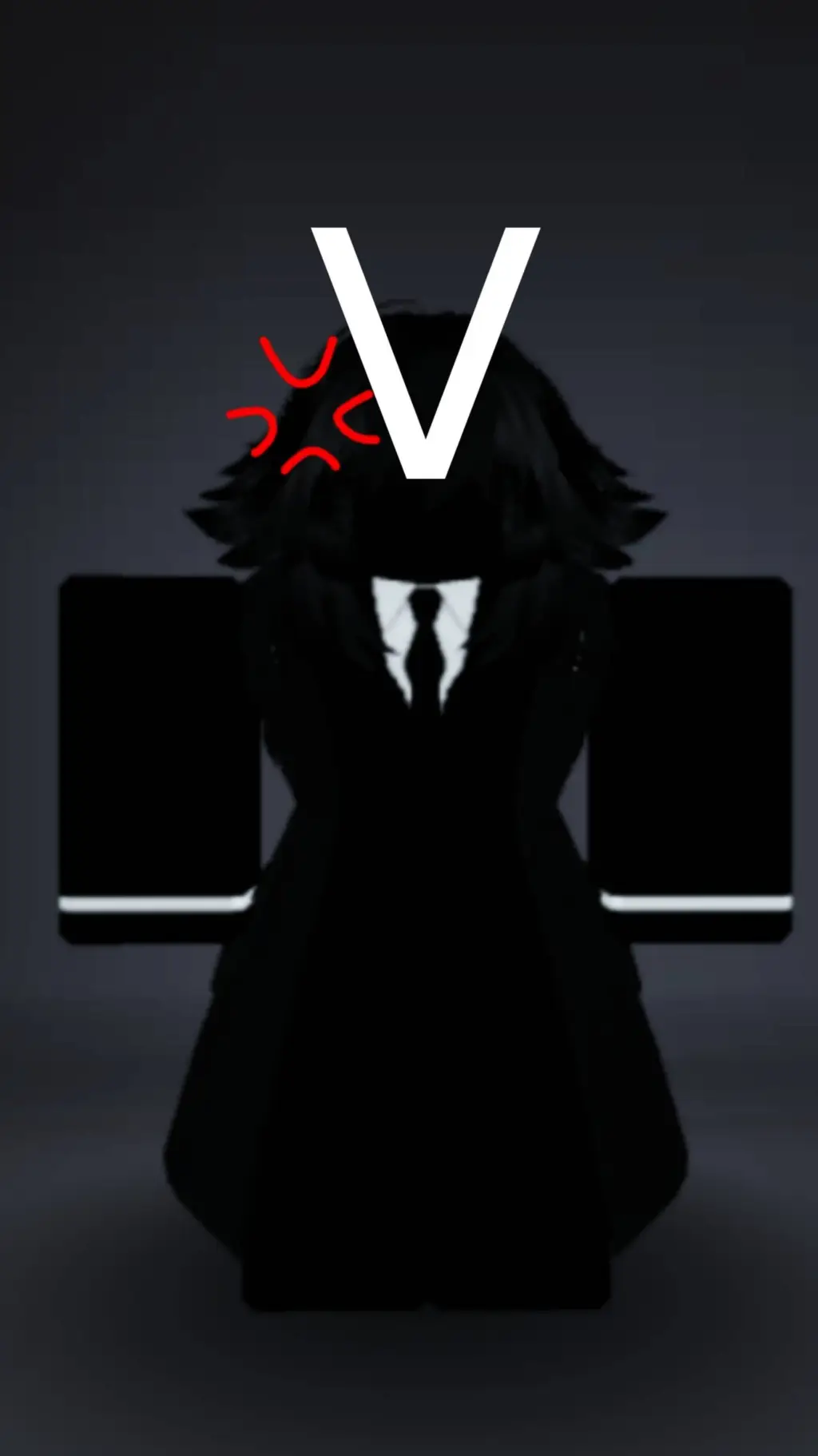 ai character: Sude shadow woman background