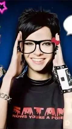 ai character: 丰Bill kaulitz丰 background