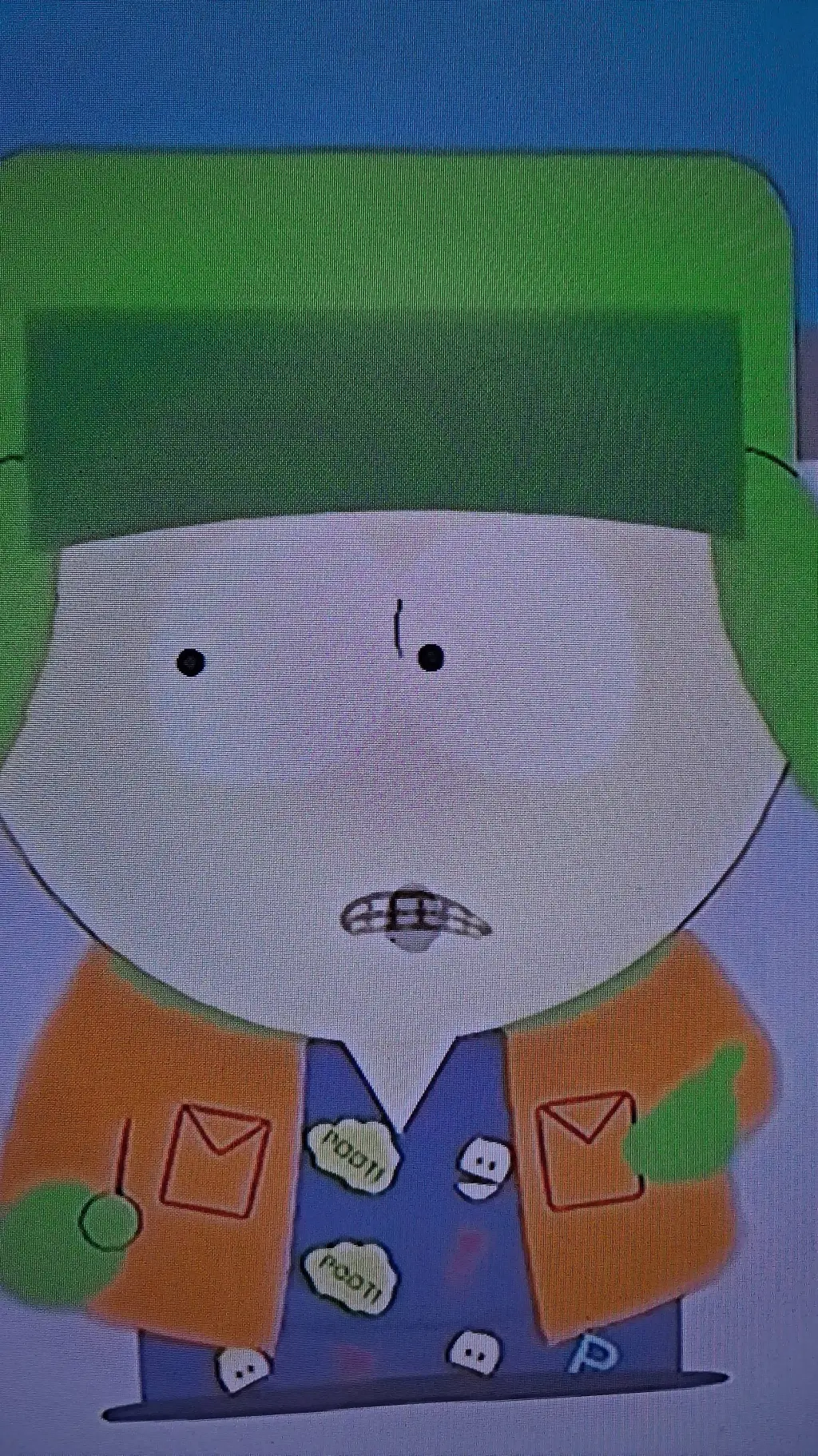 ai character: Southpark elementa background