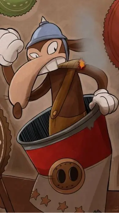 ai character: Werner werman background