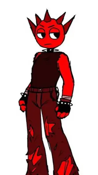 ai character: Raddy sprunki background