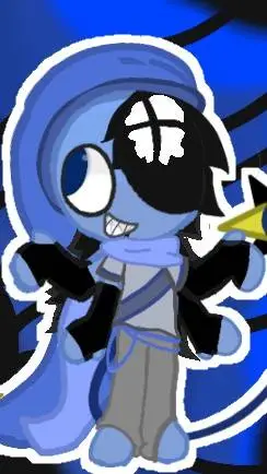 ai character: indigo stella background
