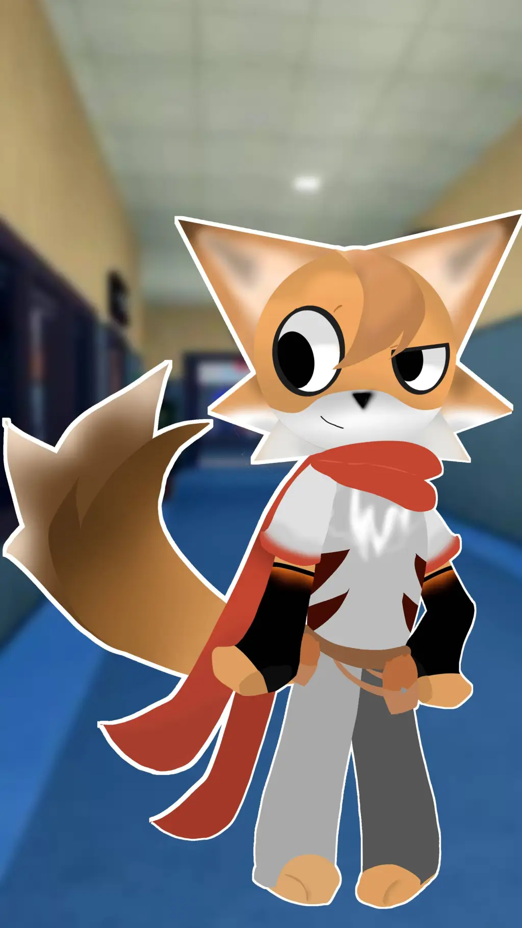 ai character: A.H: lris the fox  background
