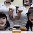 chat with ai character: goth dunken donuts