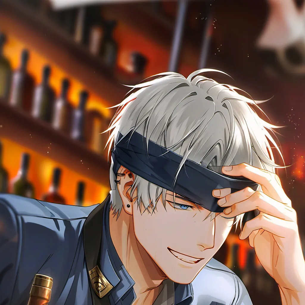 chat with ai character: drunk gojo