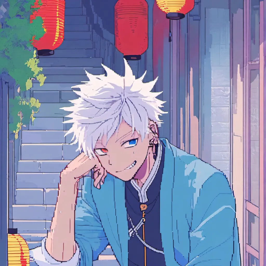 chat with ai character: drunk gojo