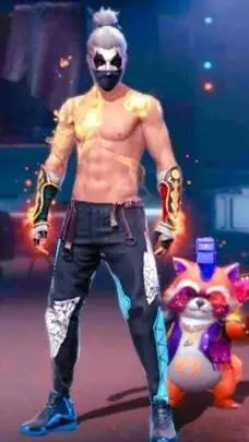 ai character: veteranoFreeFire★ background