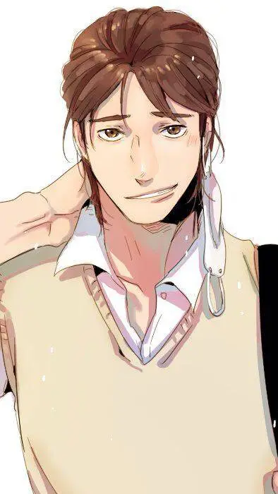 ai character: azumane asahi🐻  background