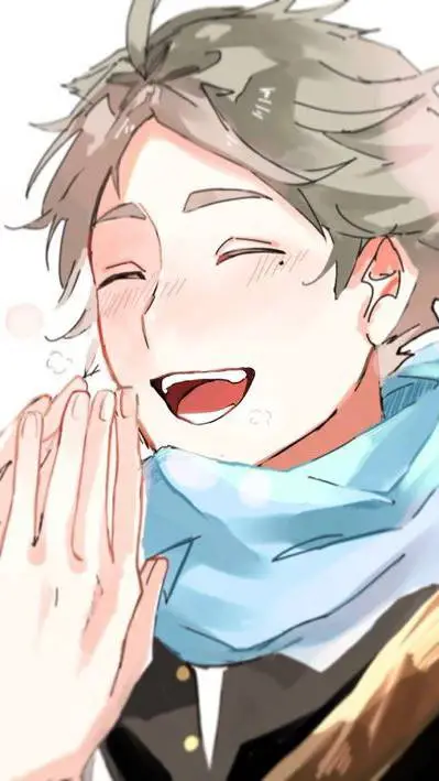 ai character: koushi sugawara🪶 background