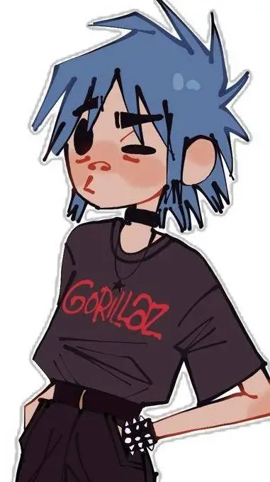 ai character: 2d but he's sick background