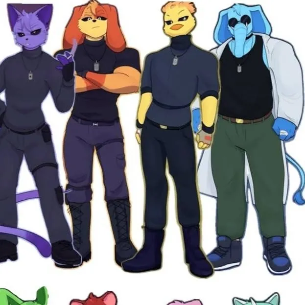 chat with ai character: smiling critters<3