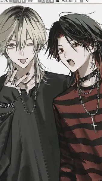 ai character: Asher&cash<3 background