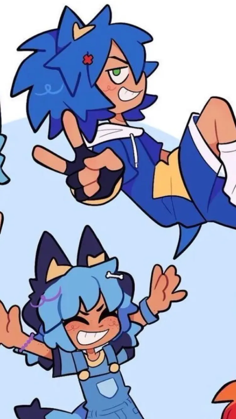 ai character: human sonic background