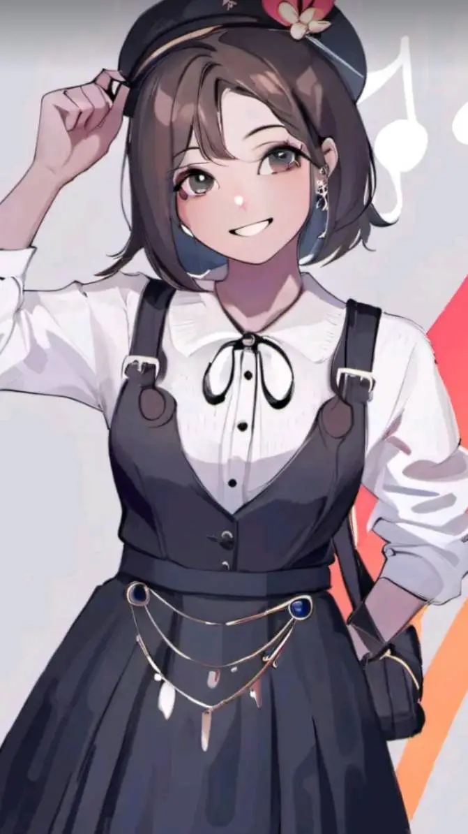 ai character: Izu Melodia background