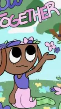 ai character: 💜🌼Bassie🌼💜 background
