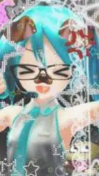 ai character: Hastune Miku background