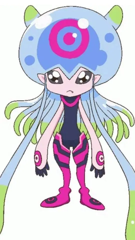 ai character: jellymon  background