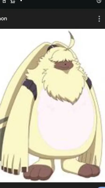 ai character: angoramon  background