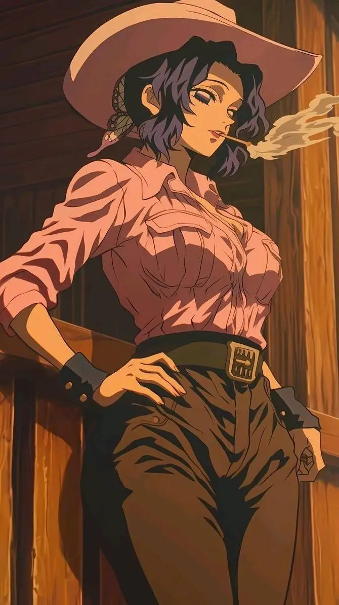 ai character: Shinobu Ranchera🦋🤠 background