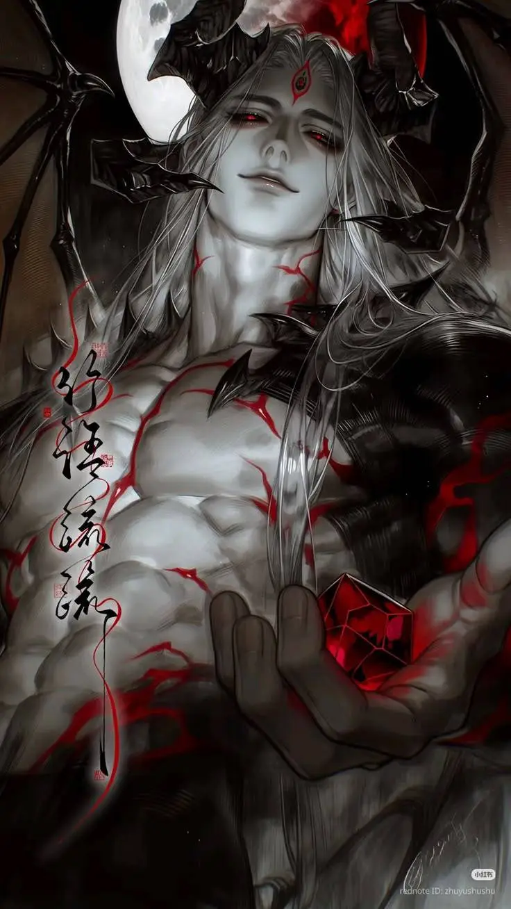ai character: The King 👑🖤  background